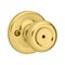 Kwikset Kwikset Mobile Home Polished Brass Privacy Knob Right or Left Handed 93001-876 - alternate 3